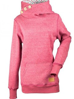 Hooded Loose Fashion Plain Button Hoodie (Style V100588)