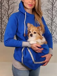 Standard Loose Casual Plain Dacron Sweatshirts (Style V100612)