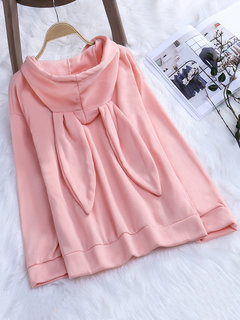 Standard Cute Animal Polyester Pattern Sweatshirts (Style V100628)