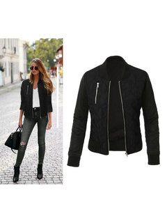 Short Straight Western Patchwork Patchwork Jacket (Style V101280)