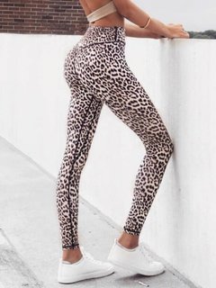 Ankle Length Skinny Pattern Polyester Floral Leggings (Style V102110)