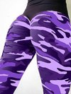 Ankle Length Sexy Pattern Cotton Blends Camouflage Leggings (Style V102126)