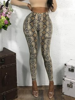 Ankle Length Skinny Sexy Polyester Floral Leggings (Style V102135)