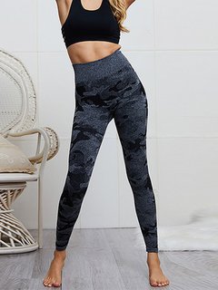 Ankle Length Skinny Sexy Polyester Camouflage Leggings (Style V102143)
