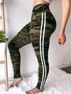 Skinny Sexy Pattern Polyester Camouflage Leggings (Style V102144)