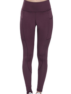 Ankle Length Sexy Patchwork Polyester Plain Leggings (Style V102162)