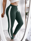 Skinny Sexy Patchwork Polyester Plain Leggings (Style V102163)