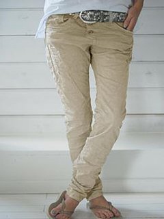 Maxi Pencil Elegant Button Plain Pants (Style V102322)