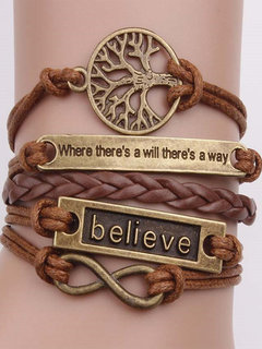 Party Letter Alloy Jewelry (Style V102543)