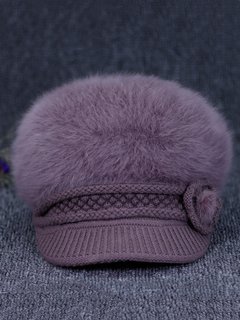 Fashion Plain Knitted Hats (Style V102639)