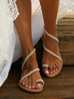 Going Out Slip-On PU Sandals (Style V102668)