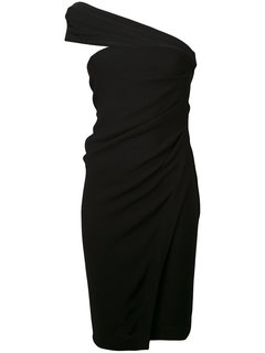 Bodycon Asymmetric Plain Backless Knee Length Dresses (Style V200124)