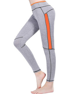 Western Patchwork Color Block Leggings (Style V200732)