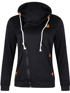Hooded Standard Slim Casual Hoodie (Style V200826)