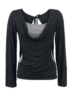 Standard Slim Sweet Plain Polyester T Shirt (Style V200880)
