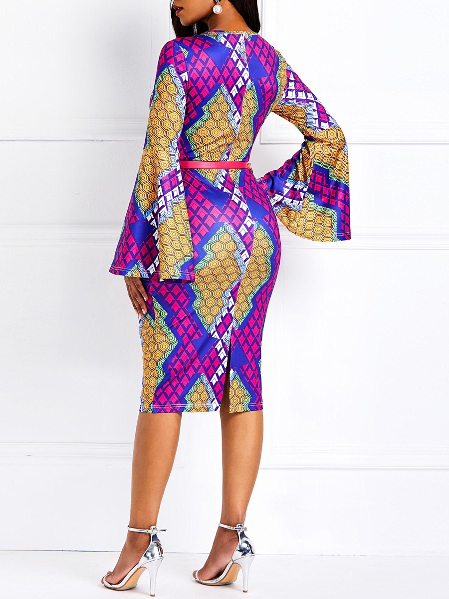 western bodycon dress