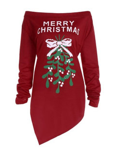 Casual Asymmetrical Off The Shoulder Asymmetrical Knee Length Dresses (Style V201072)