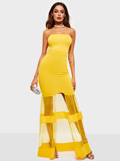 Western Mermaid Halter Backless Polyester Maxi Dresses (Style V201232)