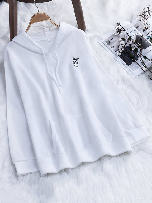 Standard Cute Animal Polyester Pattern Sweatshirts (Style V100628)