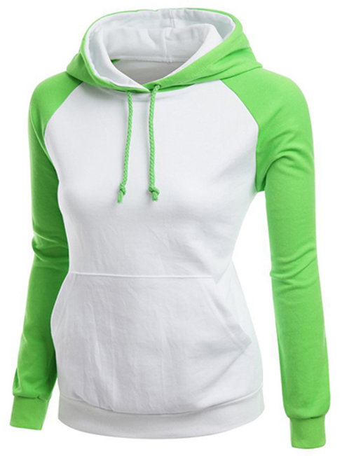 Hooded Standard Casual Polyester Pockets Sweatshirts (Style V100726)