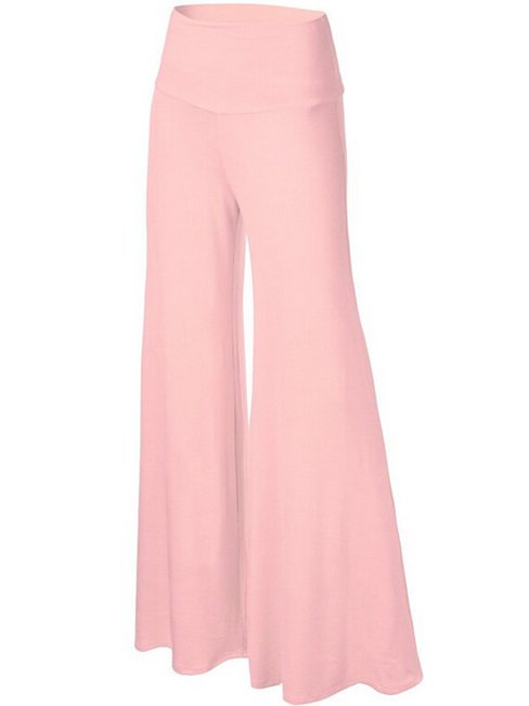 Maxi Loose Elegant Patchwork Polyester Pants (Style V102323)