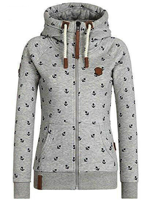 Hooded Standard Straight Hoodie (Style V200306)