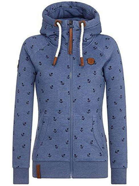 Hooded Standard Straight Hoodie (Style V200306)