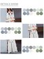 Shift V-neck Printed Pattern Cotton Blends Maxi Dresses (Style V100027)