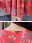 Modest A-line Round Neck Pattern Polyester Maxi Dresses (Style V100370)