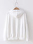 Hooded Standard Loose Animal Cotton Sweatshirts (Style V100627)