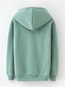 Hooded Loose Cute Letter Cotton Sweatshirts (Style V100631)