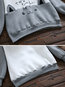 Hooded Standard Loose Animal Pattern Sweatshirts (Style V100642)