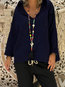 Standard Casual Skull Polyester Pattern Sweatshirts (Style V100644)