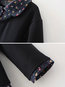 Standard Loose Floral Cotton Pattern Sweatshirts (Style V100647)