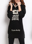 Hooded Long Fashion Cotton Blends Pattern Hoodie (Style V100651)