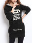 Hooded Long Fashion Cotton Blends Pattern Hoodie (Style V100651)