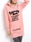 Hooded Long Fashion Cotton Blends Pattern Hoodie (Style V100651)