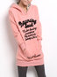 Hooded Long Fashion Cotton Blends Pattern Hoodie (Style V100651)