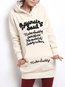 Hooded Long Fashion Cotton Blends Pattern Hoodie (Style V100651)