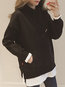 Hooded Loose Fashion Patchwork Pockets Hoodie (Style V100656)