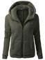 Hooded Standard Loose Casual Fleece Hoodie (Style V100663)