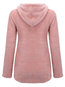 Standard Slim Casual Plain Polyester Sweatshirts (Style V100693)