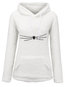 Standard Slim Casual Plain Polyester Sweatshirts (Style V100693)
