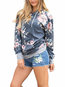 Hooded Standard Loose Beach Polyester Sweatshirts (Style V100724)