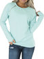 Standard Casual Plain Polyester Zipper Sweatshirts (Style V100742)