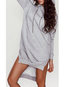 Hooded Long Sexy Plain Pockets Sweatshirts (Style V100744)