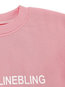 Round Neck Standard Cute Letter Cotton Sweatshirts (Style V100747)
