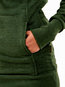 Long Straight Casual Plain Cotton Blends Sweatshirts (Style V100781)