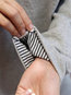 Round Neck Loose Patchwork Polyester Asymmetrical Sweatshirts (Style V100785)