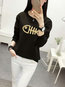 Standard Straight Cute Animal Pattern Sweatshirts (Style V100795)